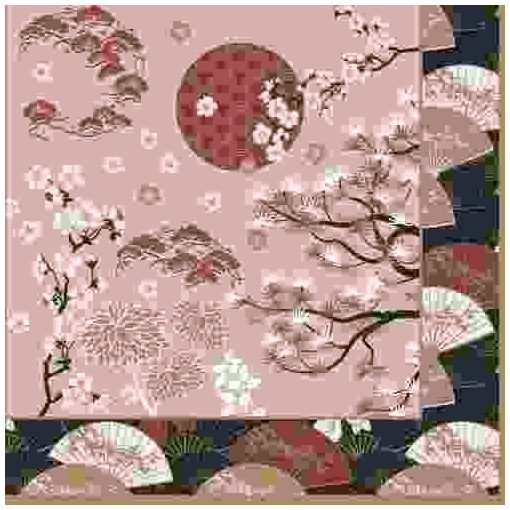 Papírszalvéta 33x33cm, Kimono,20db-os