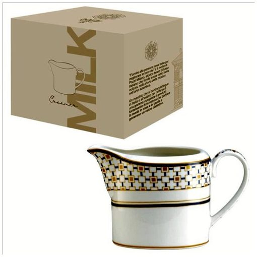 Pozzi Milano Porcelán citrom/tejkiöntő 250ml, dobozban, Charles