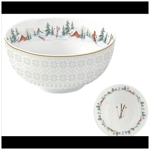 Easy Life-Nuova Porcelántálka 12cm, Chalet