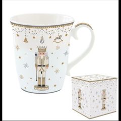 Porcelánbögre 275ml, dobozban, Royal Nutcracker