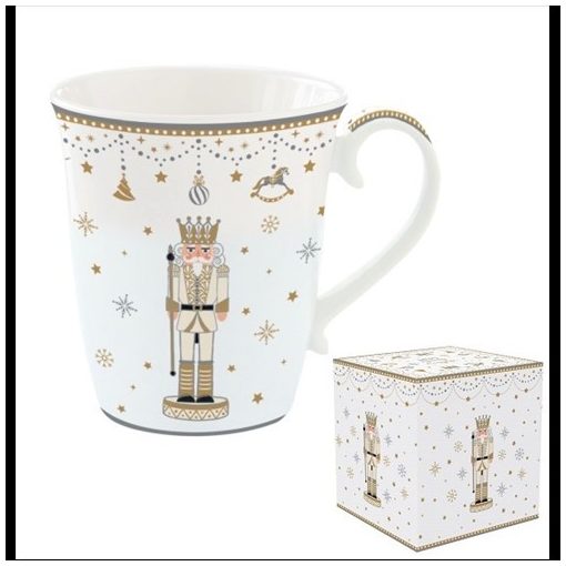 Porcelánbögre 275ml, dobozban, Royal Nutcracker