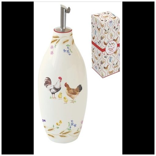 Easy Life-Nuova Porcelán olajkiöntő 300ml, dobozban, Country Life