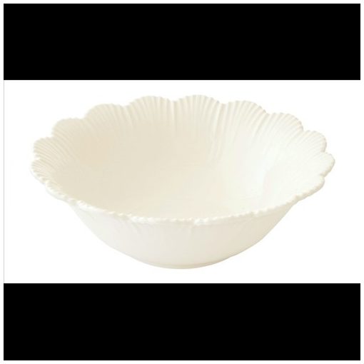 Easy Life-Nuova Porcelántál 20cm, Fleuri white