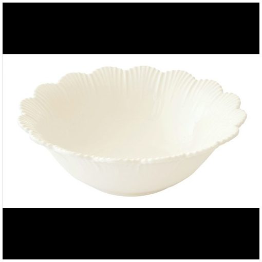 Easy Life-Nuova Porcelántál 24cm, Fleuri white