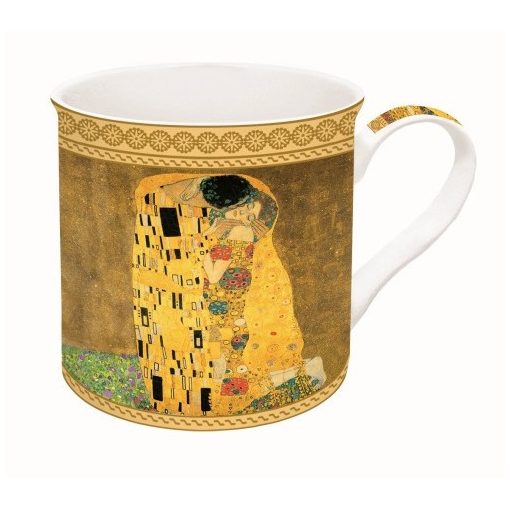 Porcelánbögre dobozban, 300ml, Klimt: The kiss