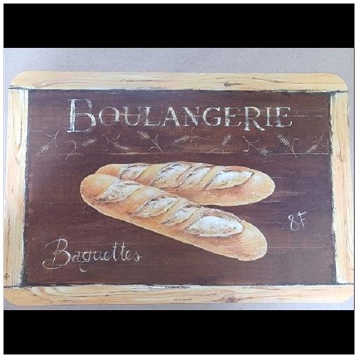 Műanyag tányéralátét 45x30cm, Baguette