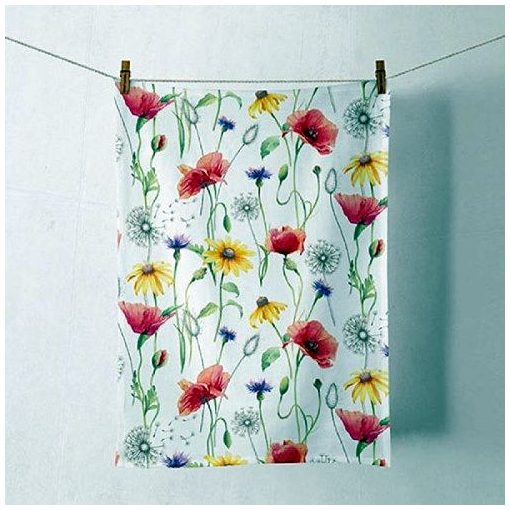 Poppy Meadow konyharuha 50x70cm, 100% pamut