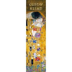 Könyvjelző, papír,58x186mmcm, KLIMT: The KIss