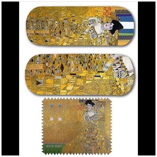 Szemüvegtok kendővel, Klimt: Adele